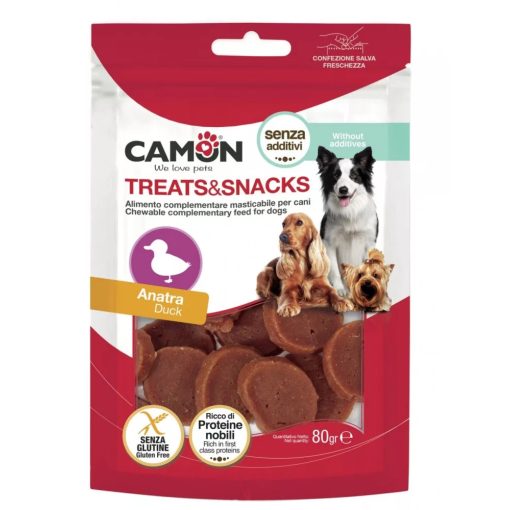 Camon snack ízletes kacsa érmék 80g