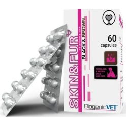 BiogenicVet Skin&Fur black and brown kapszula 60 db BiogenicVet Skin&Fur black and brown kapszula 60 db