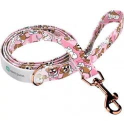 April&June Jack Russel Terrier rózsaszín póráz