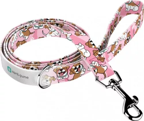 April&June Jack Russel Terrier rózsaszín póráz