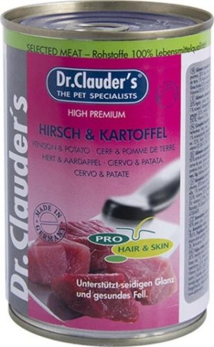 Dr.Clauder's Dog Konzerv Selected Meat Szarvasos és burgonyás konzerv 400 g