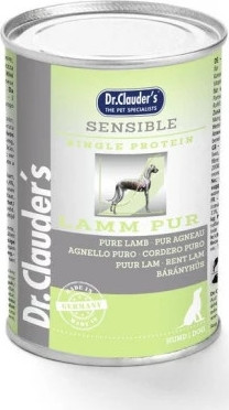 Dr.Clauder's Dog Selected Meat Sensible Lamb Pure bárányos konzerv 400 g