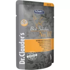   Dr.Clauder's Best Selection Cat No1 alutasak csirke tőzegáfonyával - Mono Protein 85 g KARTON - 16 db