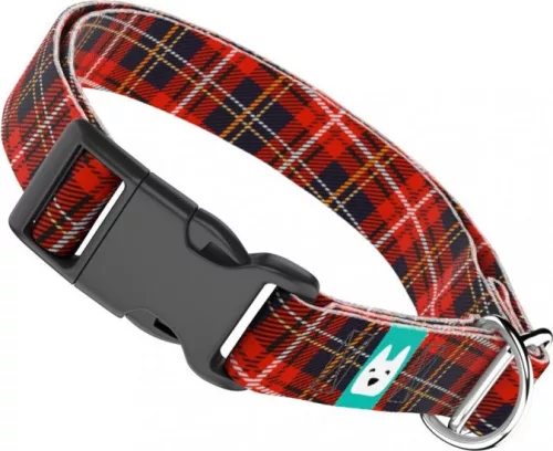 April&June Klasszikus Piros Kockás nyakörv