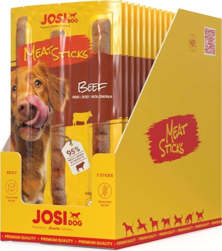 JosiDog Meat Sticks Beef 20 x 33 g