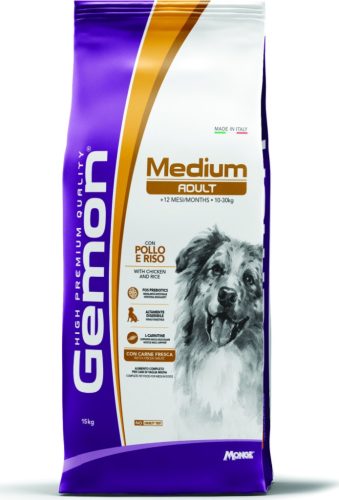 Gemon Dog Medium Adult Csirke-rizs 15 kg 