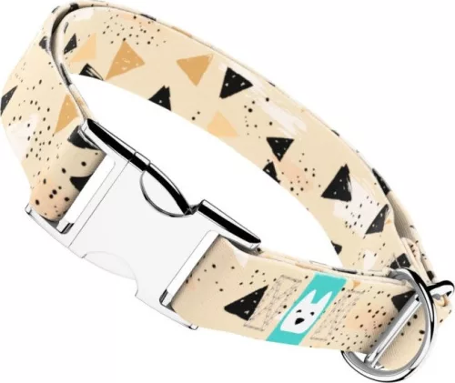 April&June absztrakt háromszög mintás nyakörv