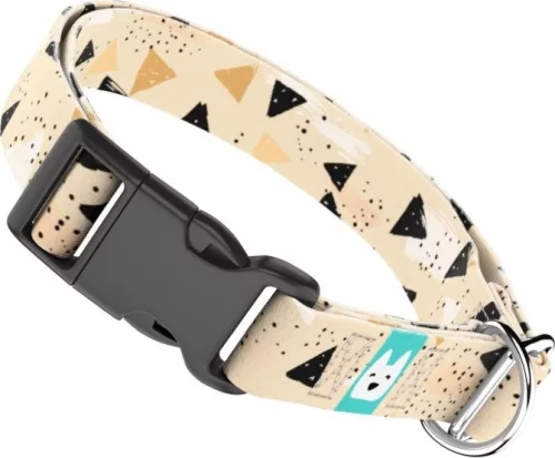 April&June absztrakt háromszög mintás nyakörv