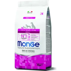 Monge Dog Daily Line Extra Small Adult 3 kg