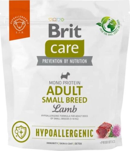 Brit Care Hipoallergén Adult Small Breed Lamb & Rice 1 kg
