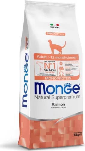 Monge Cat Speciality Line Adult Lazac Monoprotein 10 kg