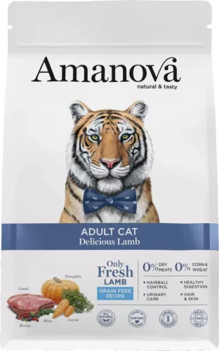 AmaNova Cat GF Adult Delicious Lamb & Pumpkin 1,5 kg