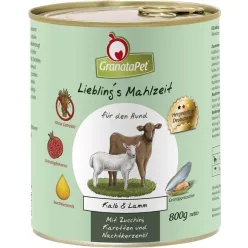   GranataPet Liebling's Mahlzeit borjú és bárány konzerv 800 g