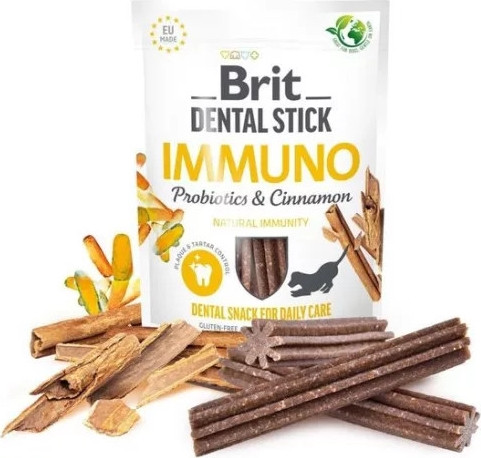 Brit Dental Stick Immuno with Probiotics & Cinnamon 251 g