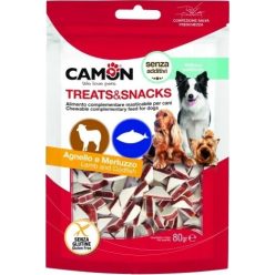 Camon snack bárányos tőkehalas háromszögek 80 g Camon snack bárányos tőkehalas háromszögek 80 g
