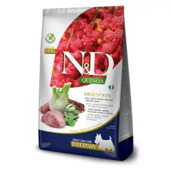   N&D Quinoa Dog Digestion bárány & édeskömény Adult Mini 2,5 kg