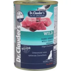   Dr.Clauder's Dog Selected Meat Vadas konzerv 400 g KARTON - 6 db