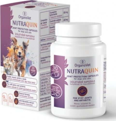 OrganoVet NutraQuin 30 db