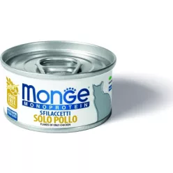 Monge Cat MONOPROTEIN 100% csirke 80 g  KARTON - 4 db