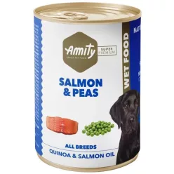Amity Hypoallergen Salmon-Peas Kutya Konzerv 400 g