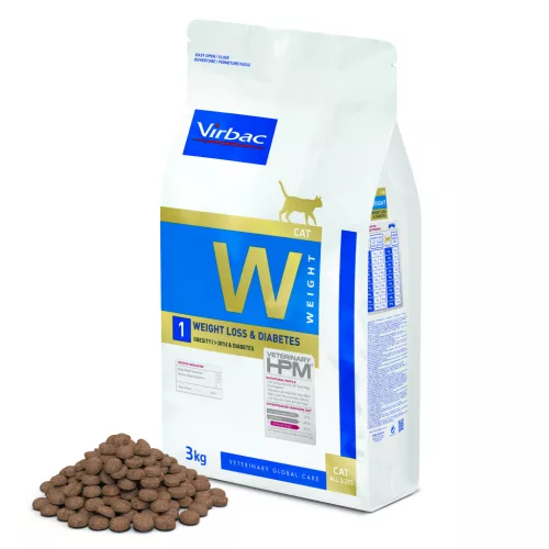 Virbac HPM DIET CAT Weight Loss & Diabetes 3 kg