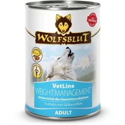   Wolfsblut VetLine Weight Management Pulykahús Konzerv nedves kutyatáp 395 g
