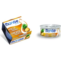 Monge Cat Fruit Csirke & ananász 80 g  KARTON - 4 db