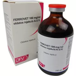Ferrovet 100 injekció 100 ml