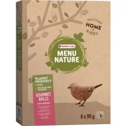   Versele Laga Menu Nature Gourmet balls with Berries 6 db - no net - faggyúgolyó háló nélkül