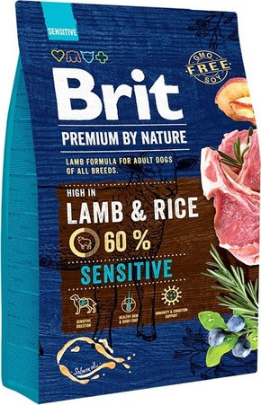 Brit Premium by Nature Lamb & Rice 3 kg