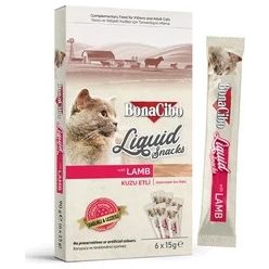 Bonacibo Snacks for Cats Liquid Snacks - Lamb 90 g