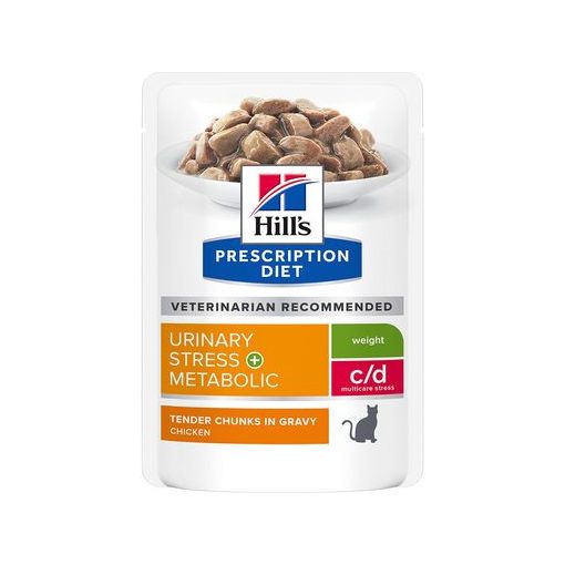 PD Feline C/D Stress + Metabolic 85g