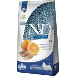 N&D Ocean Dog hering & narancs adult mini 7 kg