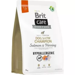   Brit Care Dog Hypoallergenic Salmon&Hering Dog Show Champion 3 kg
