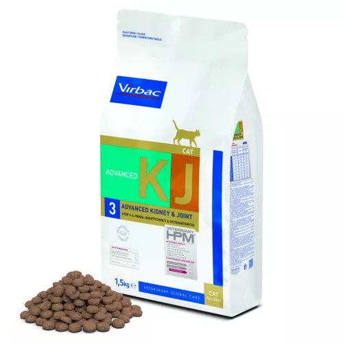 Virbac HPM DIET CAT Kidney & Joint Advanced 1,5 kg