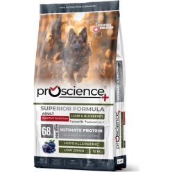 ProScience Adult Dog Lamb & Blueberry 12 kg ProScience Adult Dog Lamb & Blueberry 12 kg