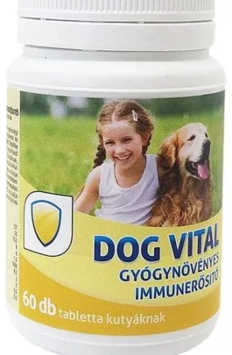 Dog Vital gyógynövényes immunerősítő 60 db