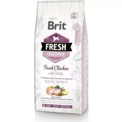 Brit Fresh Chicken with Potato Puppy Healthy Growth 12 kg