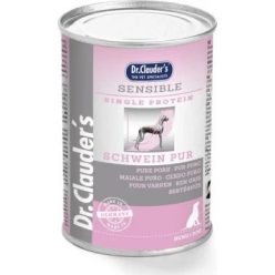   Dr.Clauder's Dog Selected Meat Sensible Pork Pure sertéses konzerv 375 g