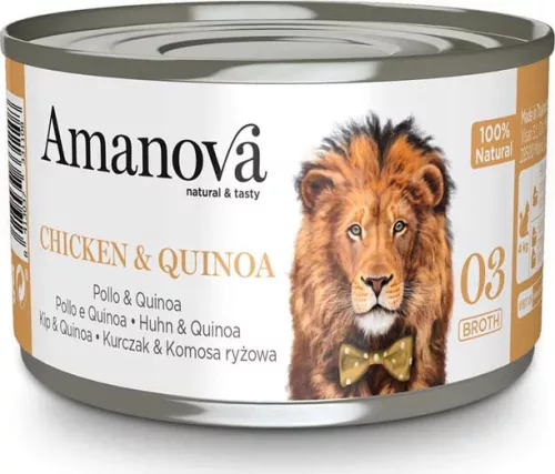 AmaNova Cat P03 Canned Chicken & Quinoa Broth 70 g