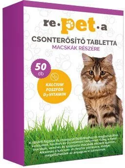 Repeta csonterősítő macskáknak 50 db