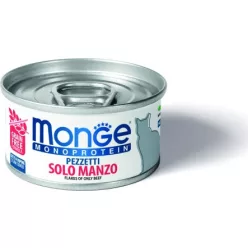 Monge Cat MONOPROTEIN 100% marha 80 g 