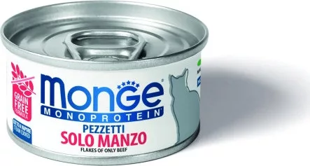Monge Cat MONOPROTEIN 100% marha 80 g 