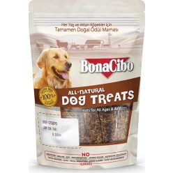 Bonacibo Treats for Dogs Beef Strips 100 g