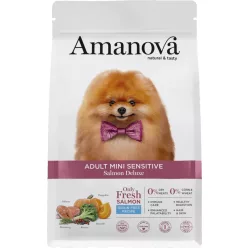 AmaNova Dog Mini Adult Sensitive Salmon Deluxe 2 kg