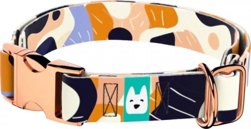 April&June Bézs és Kék Kamuflázs nyakörv