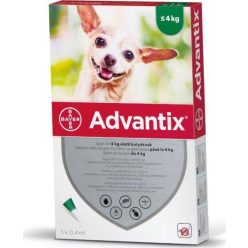 Advantix Spot On 4 kg alatt 1 db Advantix Spot On 4 kg alatt 1 db