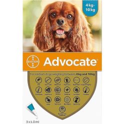Advocate spot-on kutya 4-10 kg 3 db