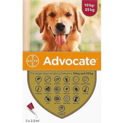 Advocate spot-on kutya 10-25 kg 3 db