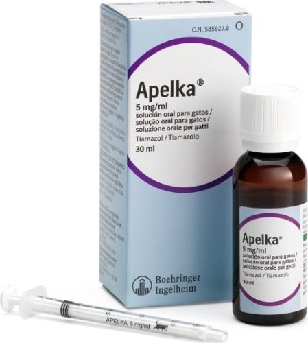 Apelka 5 mg/ml belsőleges oldat macskáknak 30 ml